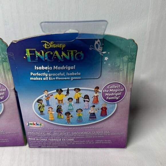 Disney Encanto ISABELA MADRIGAL 3" Figure Mini Doll Jakks NEW and Luisa Madrigal - Picture 3 of 5